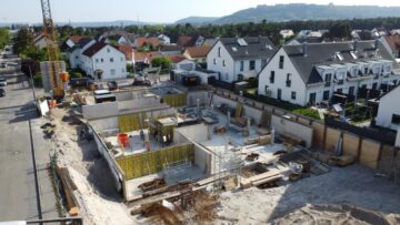 1, 2 oder 3 ? - Bautenstand Mai 2023